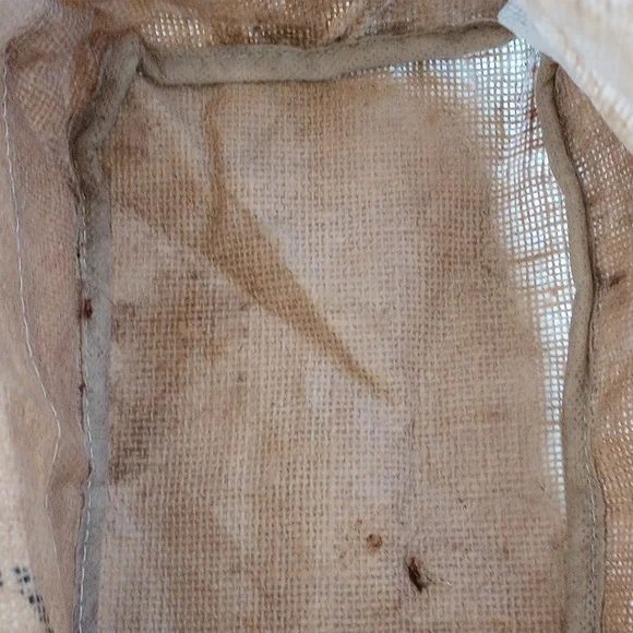 *50off3* 2 Shopping Tote Bags Trader Joe's Mini Burlap Vanity Fair - Picture 6 of 13